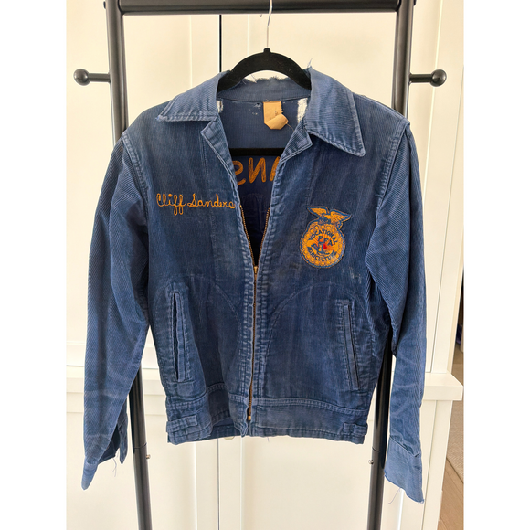 Santa Fe Vintage Other - Santa Fe Vintage Vintage Corduroy Jacket in Blue